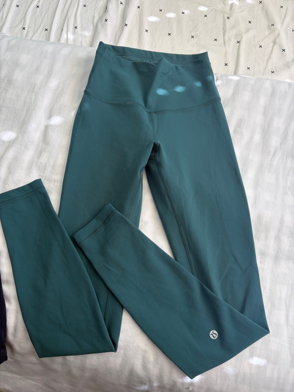 lululemon athletica Kids High-Rise Teal Green Leggings